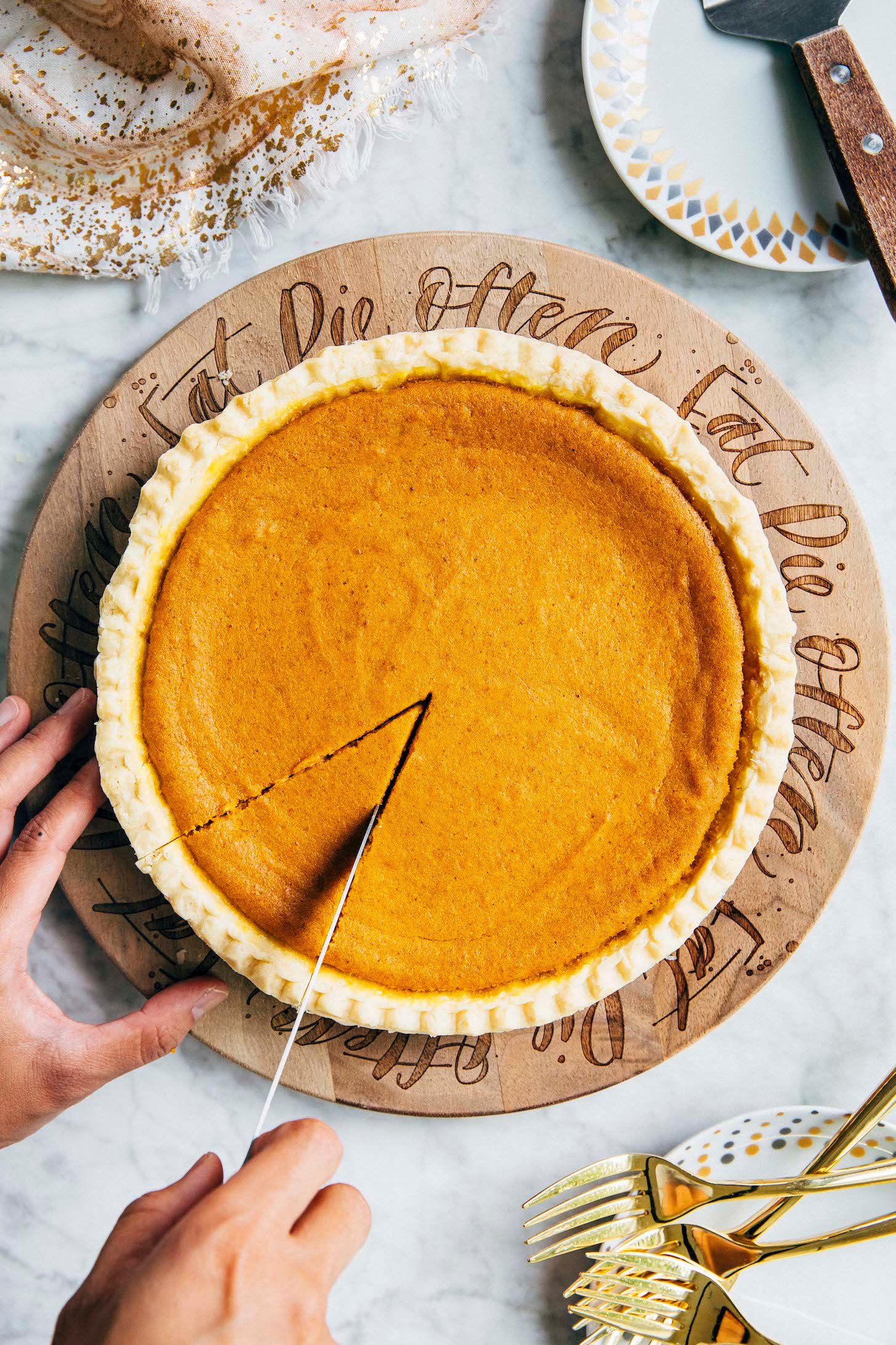 Utterly Straightforward and Tangy Cream Cheese Pumpkin Pie » Hummingbird Extreme