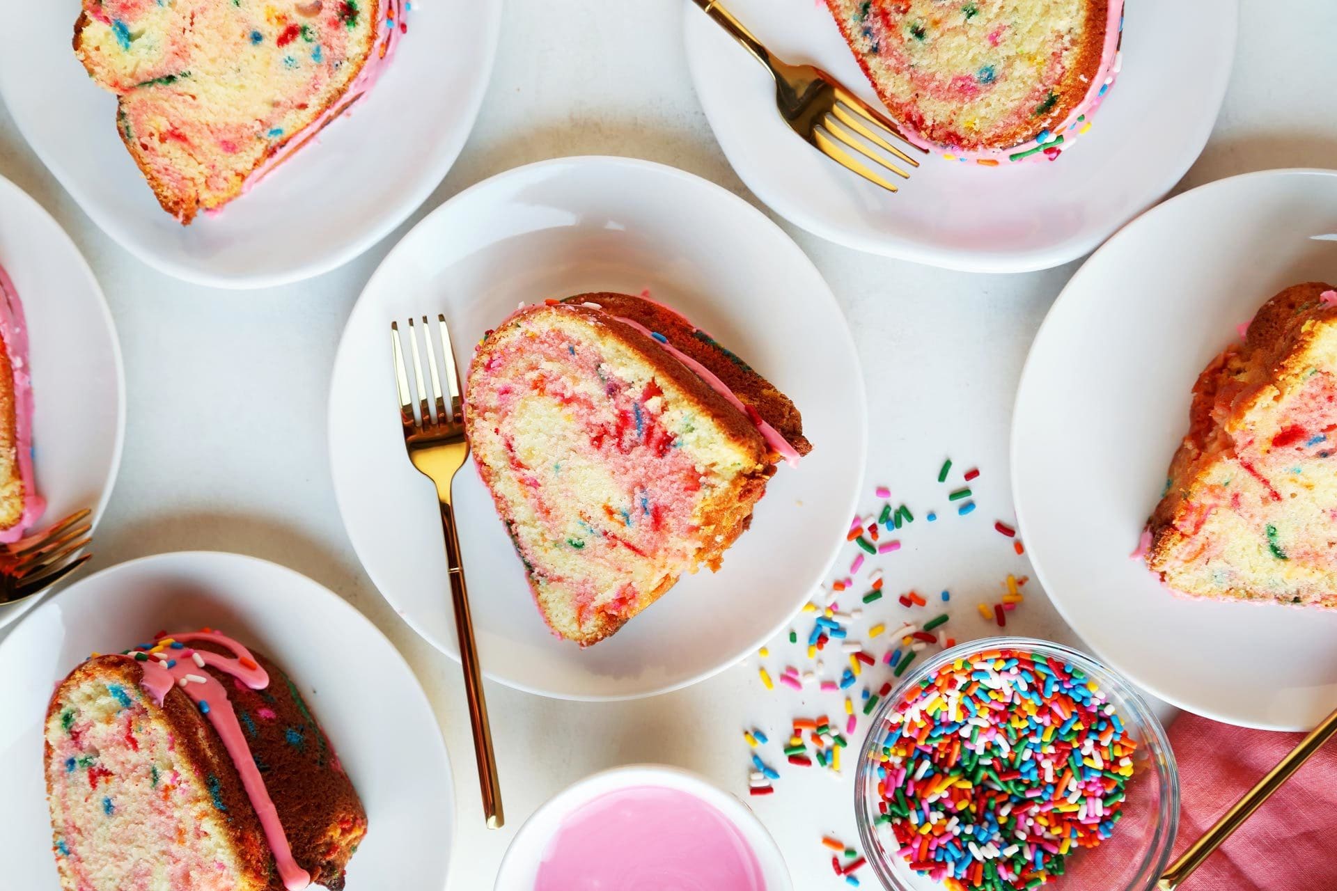 Easy Funfetti Cake in a Bundt Pan Pleasure the Baker