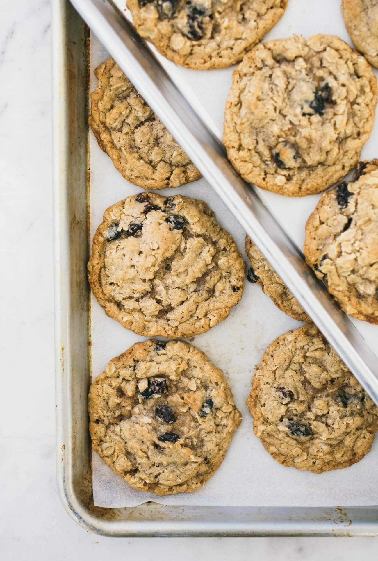 Tender Oatmeal Raisin Cookies | Sarah Kieffer