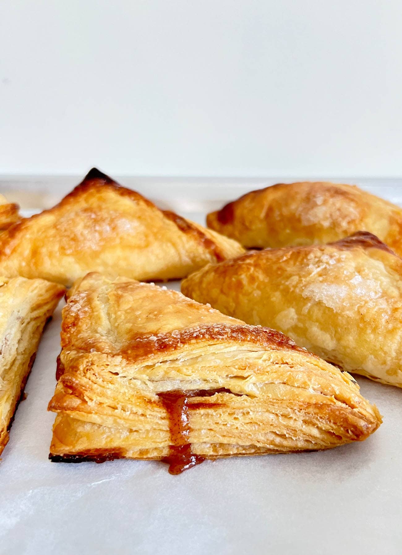 Flaky Puff Pastry Apple Turnovers